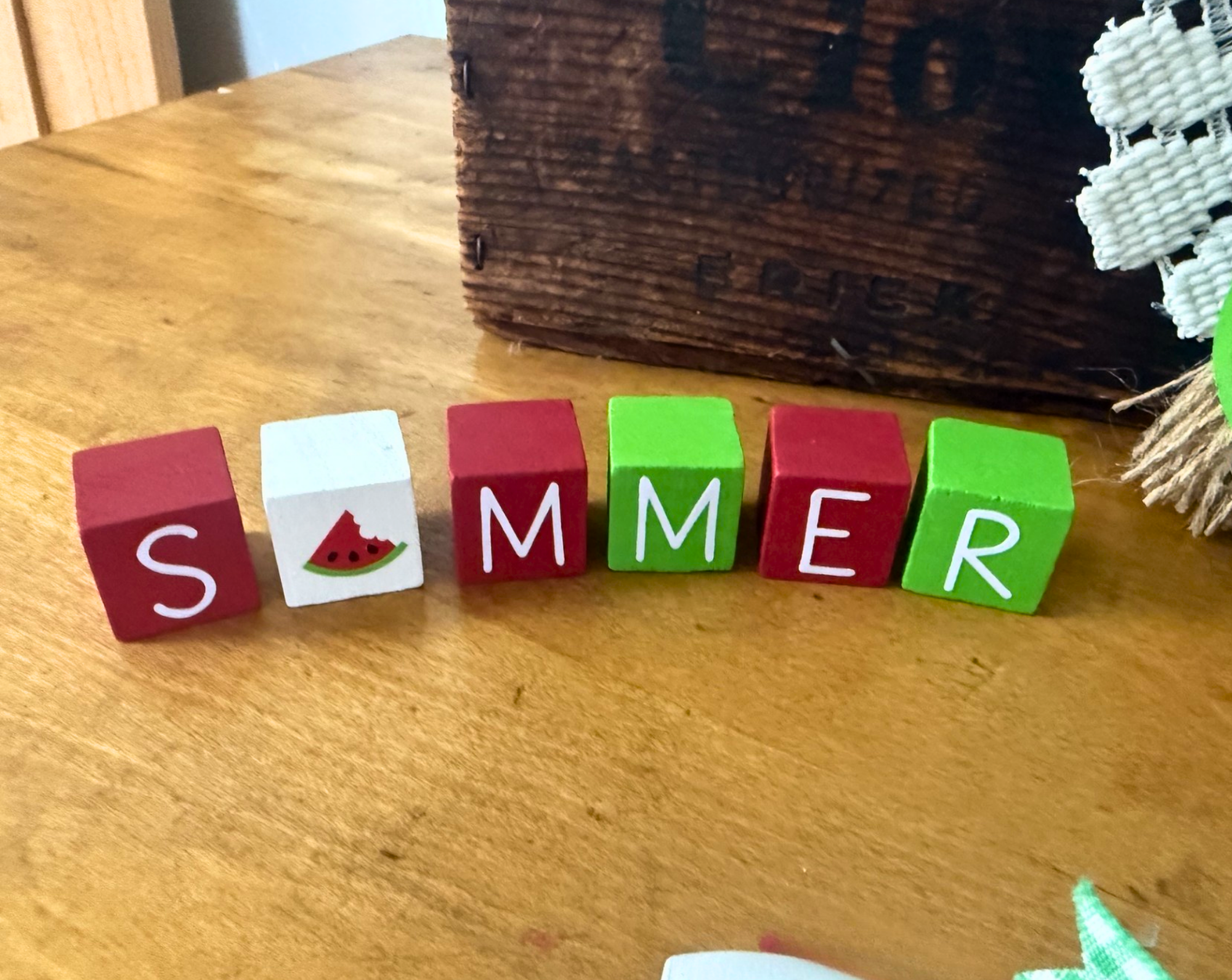 MINIATURE "Summer" Blocks
