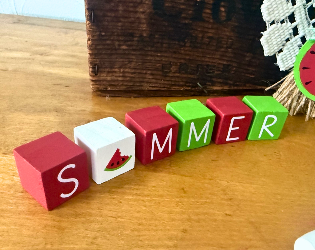 MINIATURE "Summer" Blocks