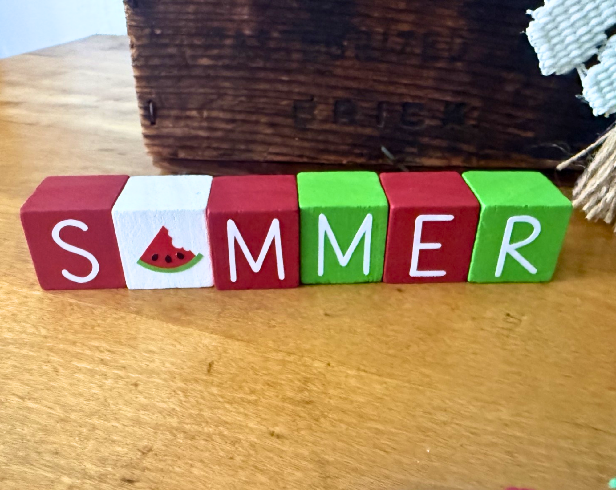 MINIATURE "Summer" Blocks