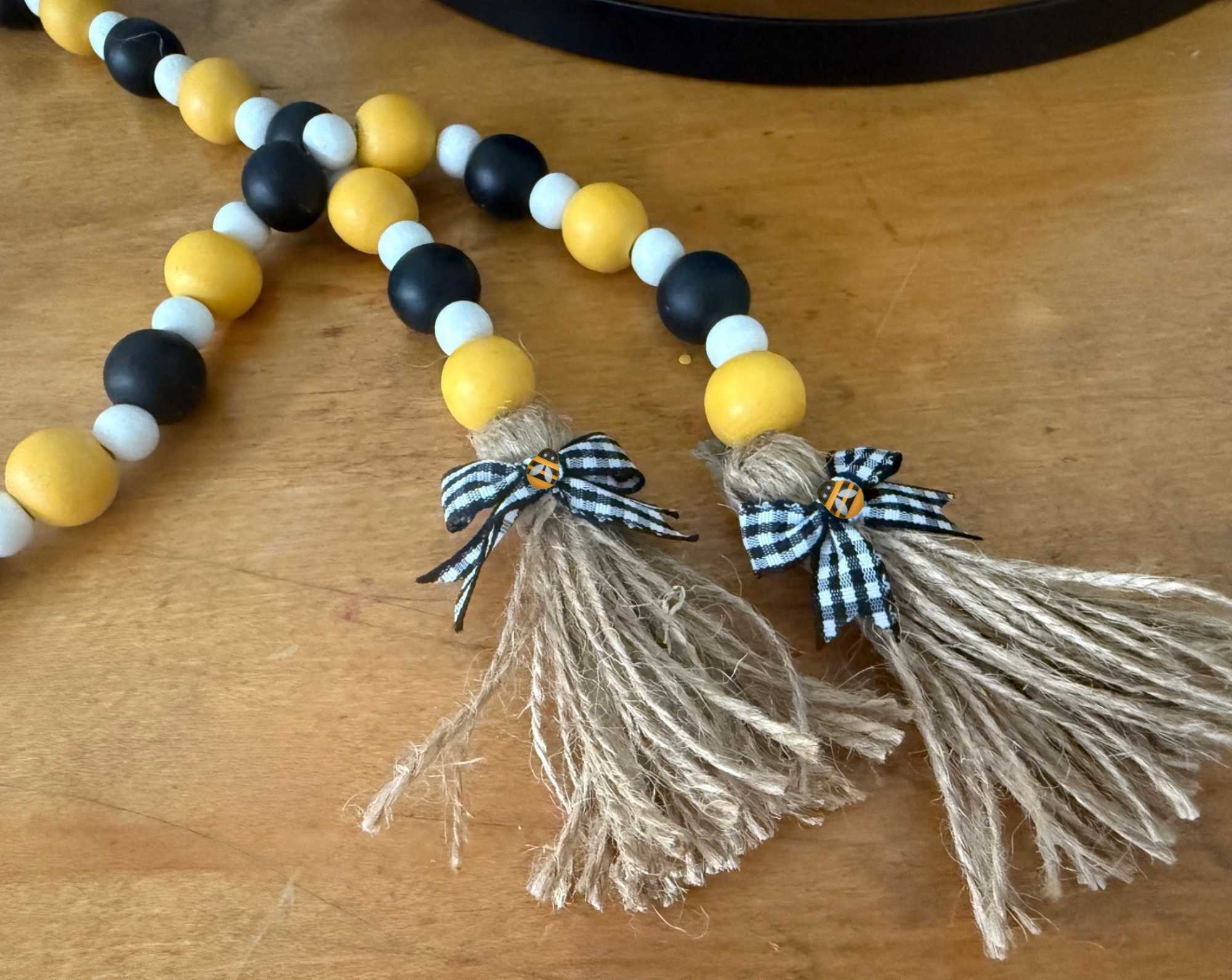 Bee Bead Garland