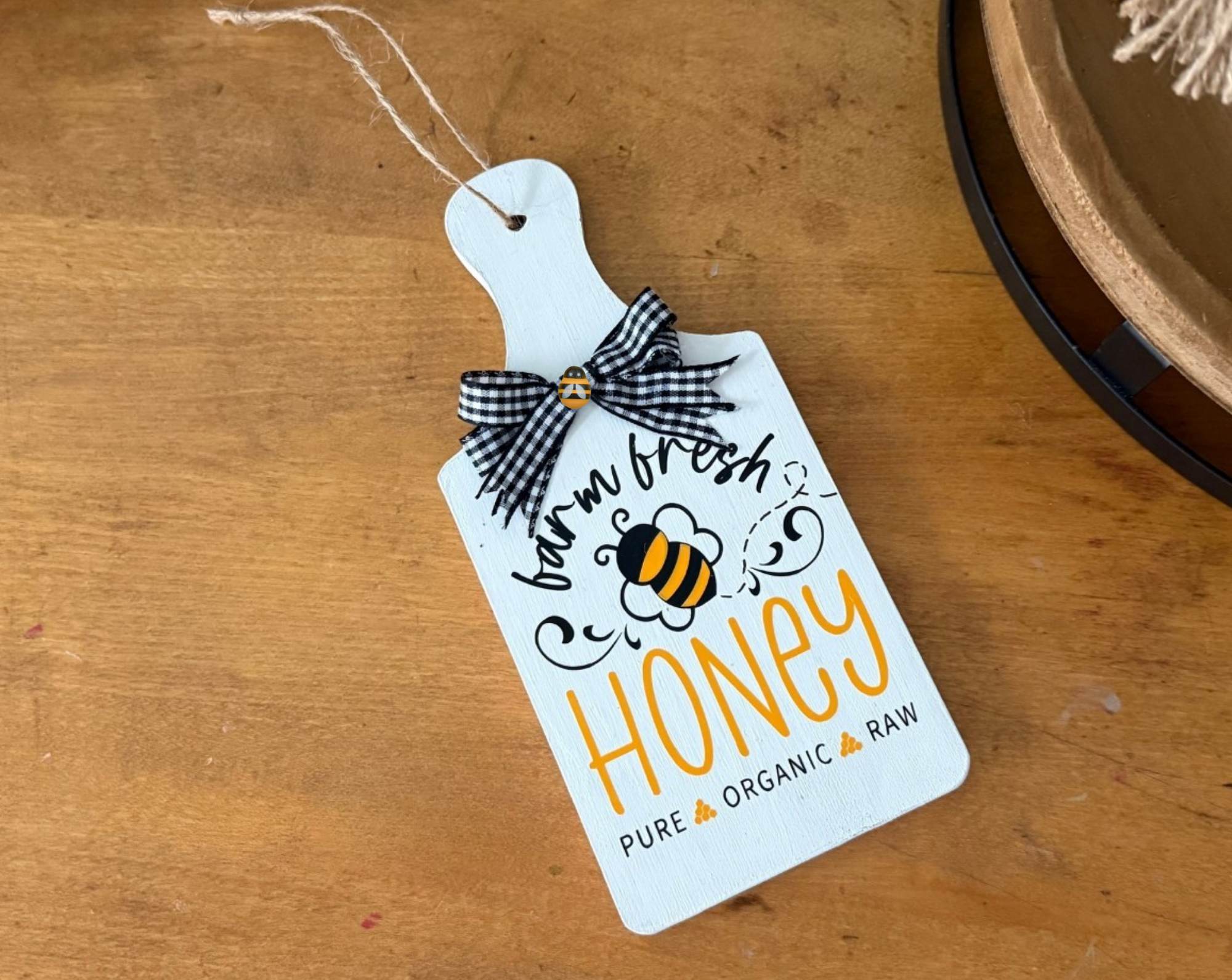 "Farm Fresh Honey" Mini Cutting Board