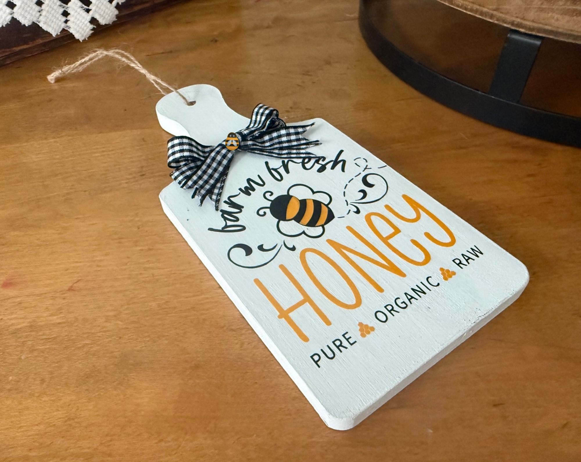 "Farm Fresh Honey" Mini Cutting Board