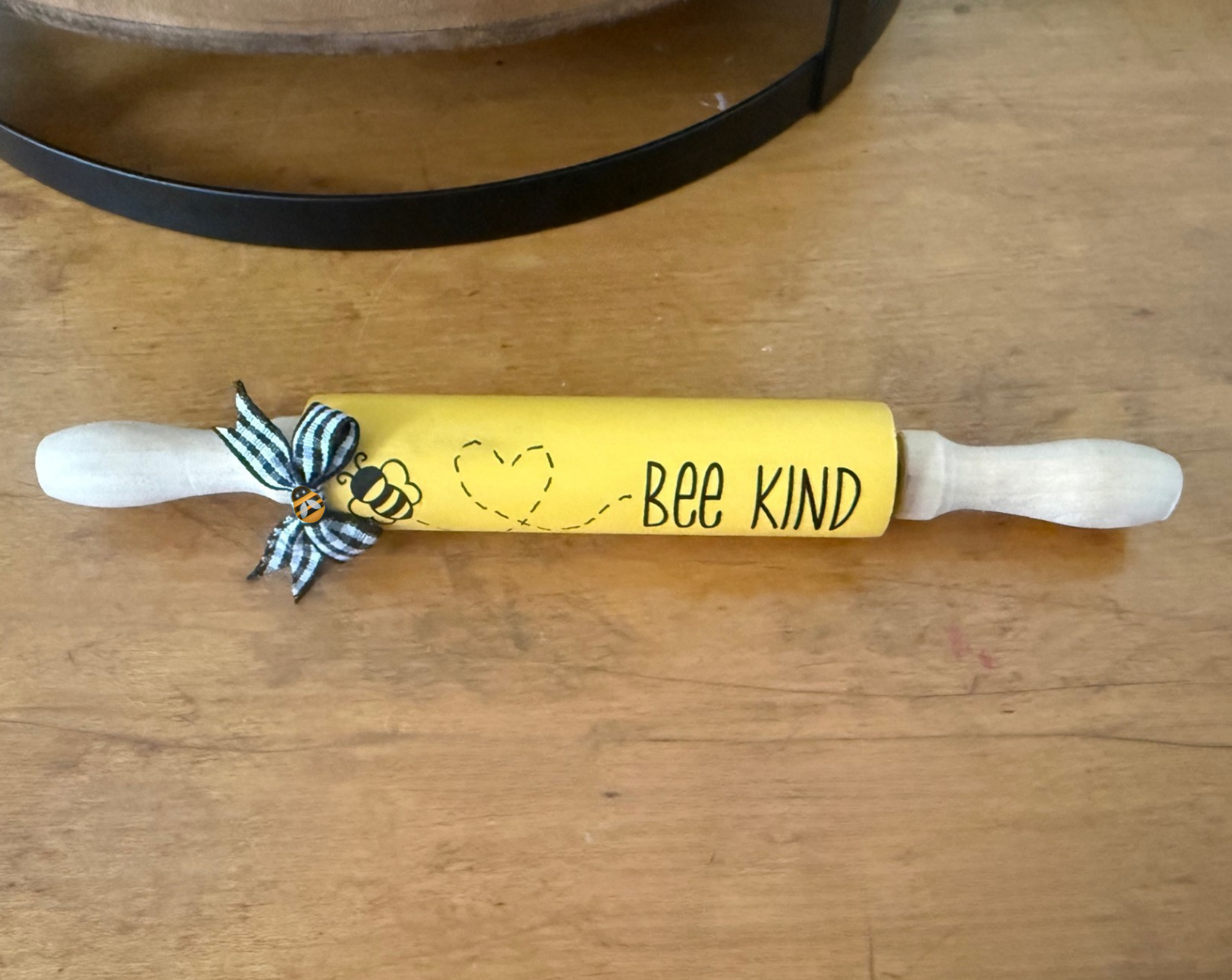 "Bee Kind" Mini Rolling Pin