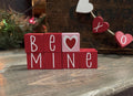 MINIATURE "Be Mine" Blocks