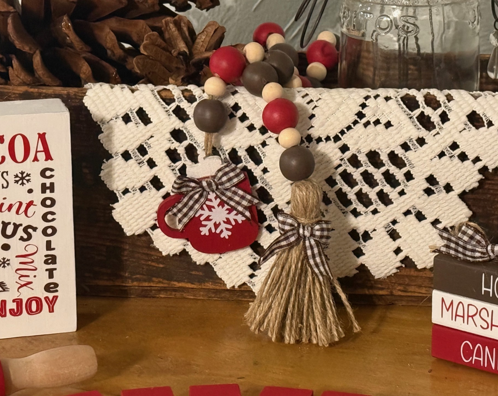 Hot Cocoa Bead Garland
