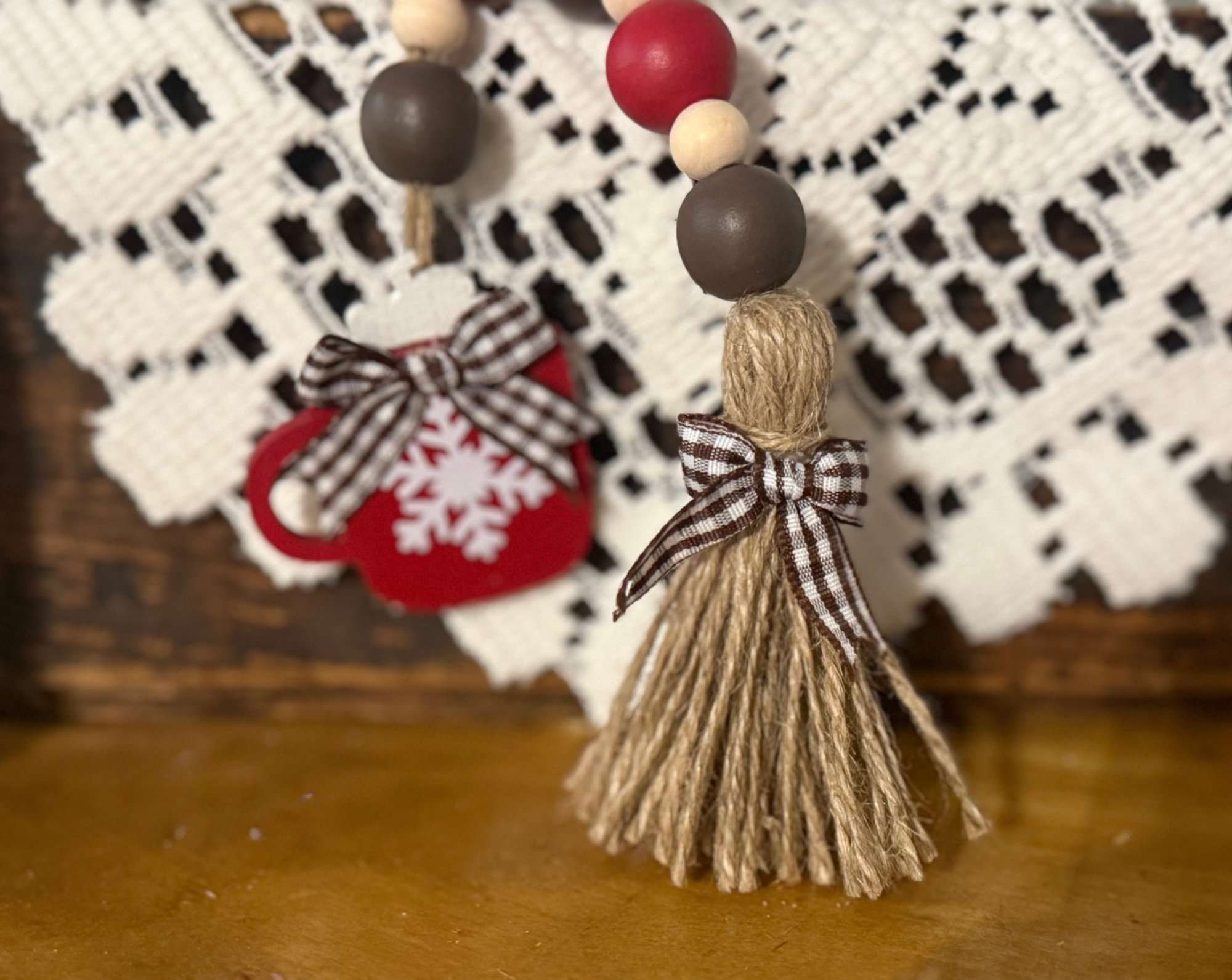Hot Cocoa Bead Garland