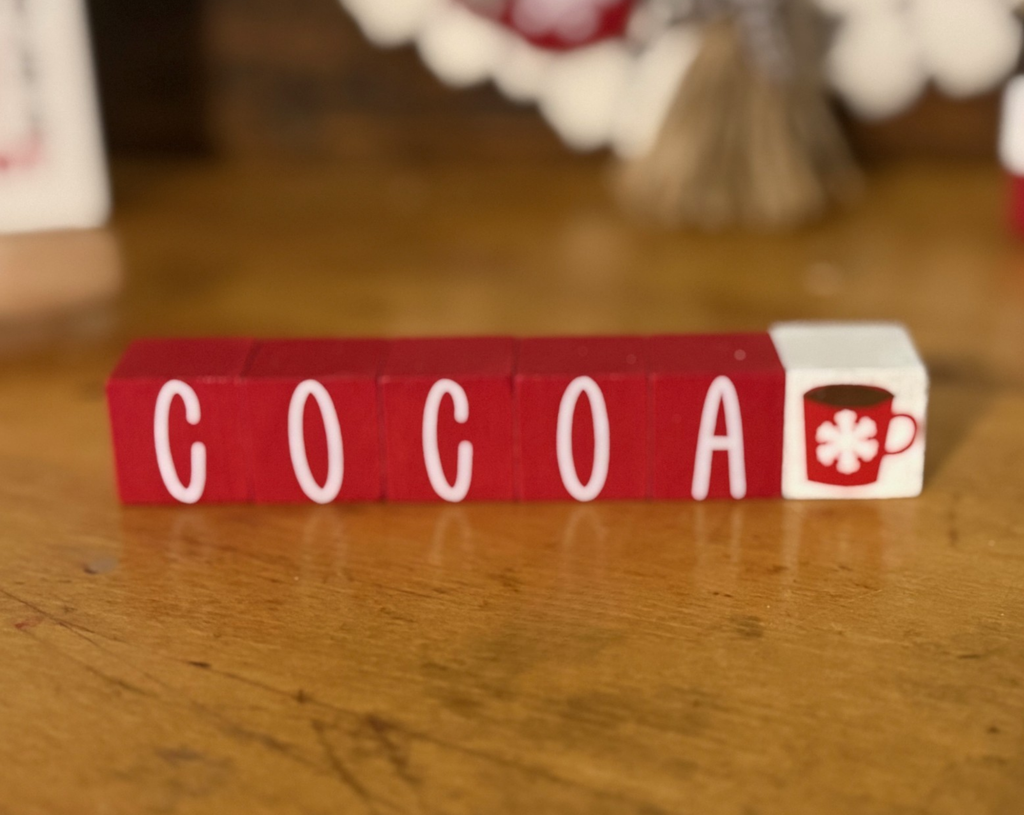 MINIATURE "Cocoa" Blocks