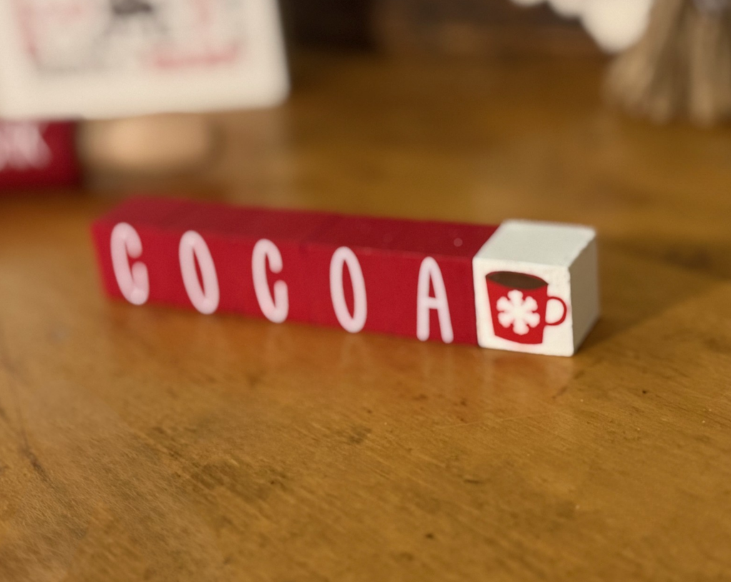 MINIATURE "Cocoa" Blocks