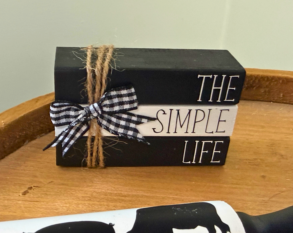 "The Simple Life" MINI Block Stack