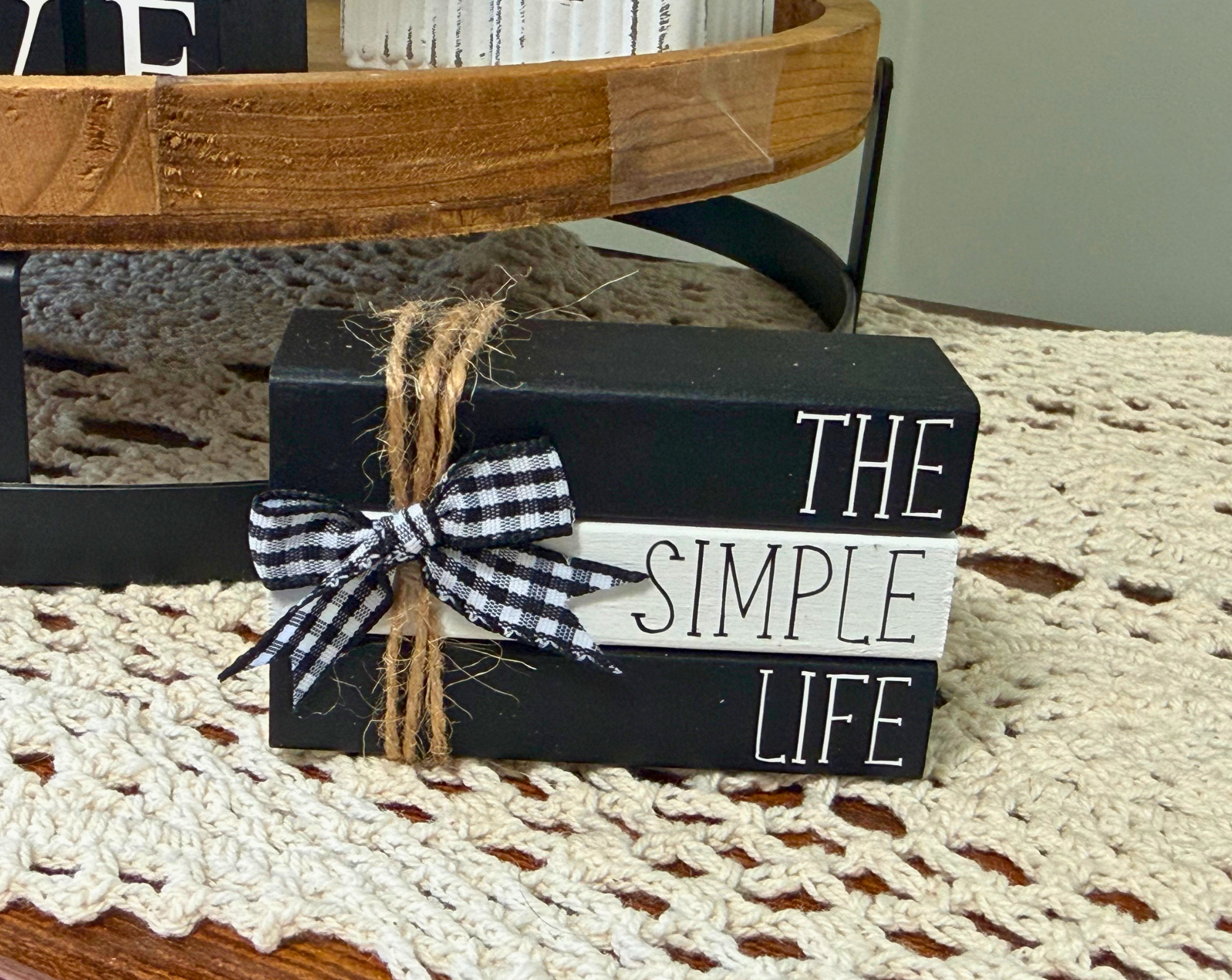 "The Simple Life" MINI Block Stack