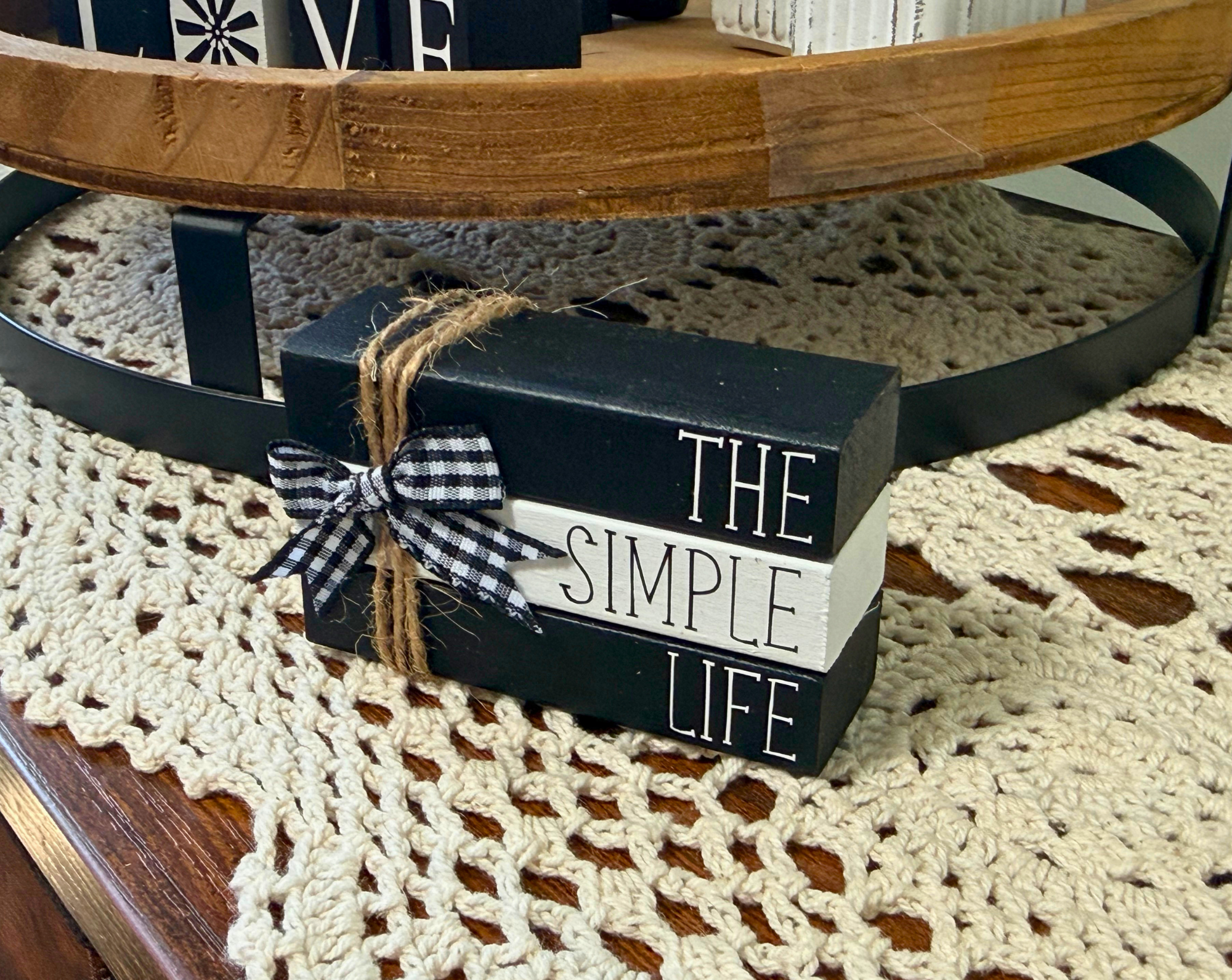 "The Simple Life" MINI Block Stack