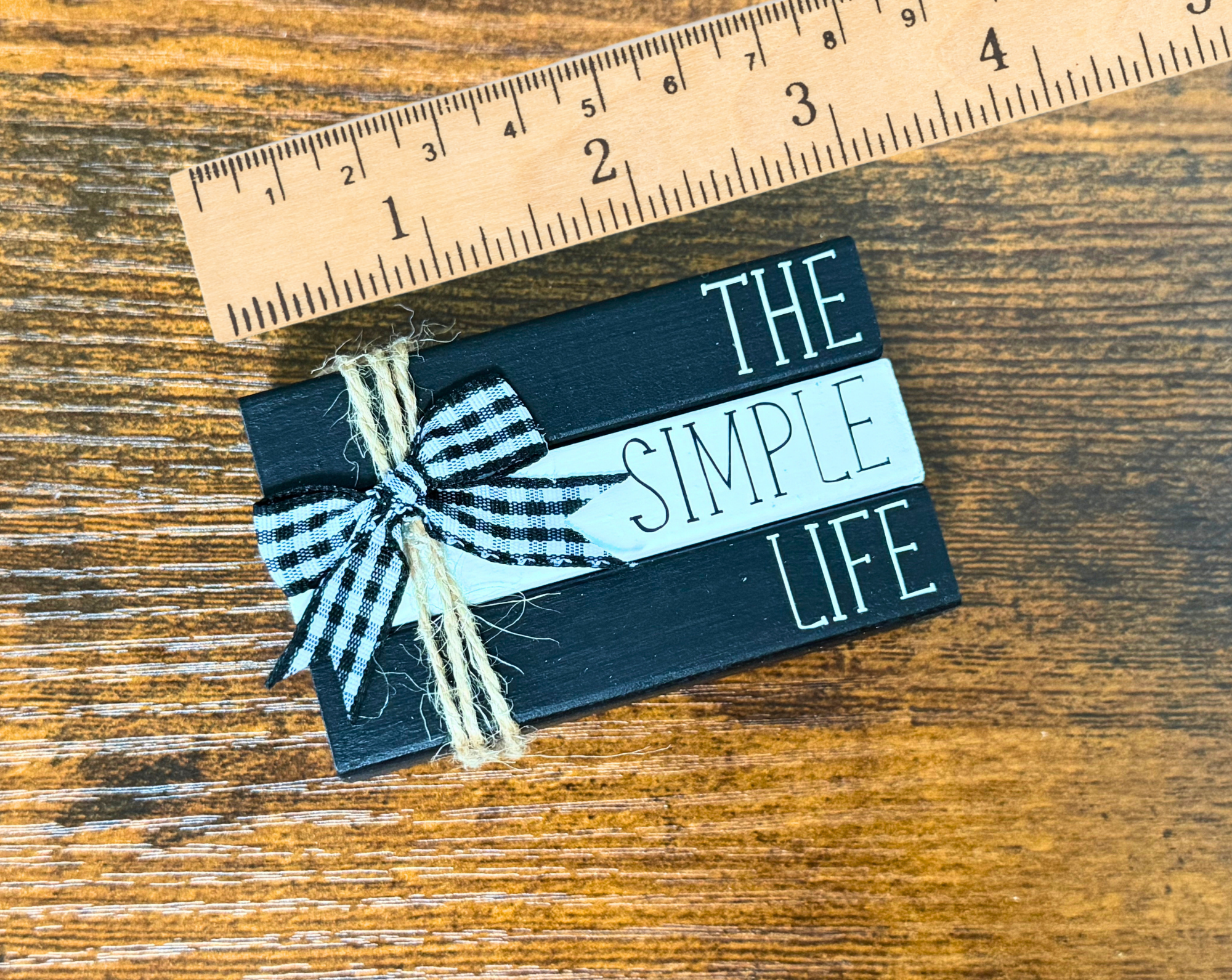 "The Simple Life" MINI Block Stack