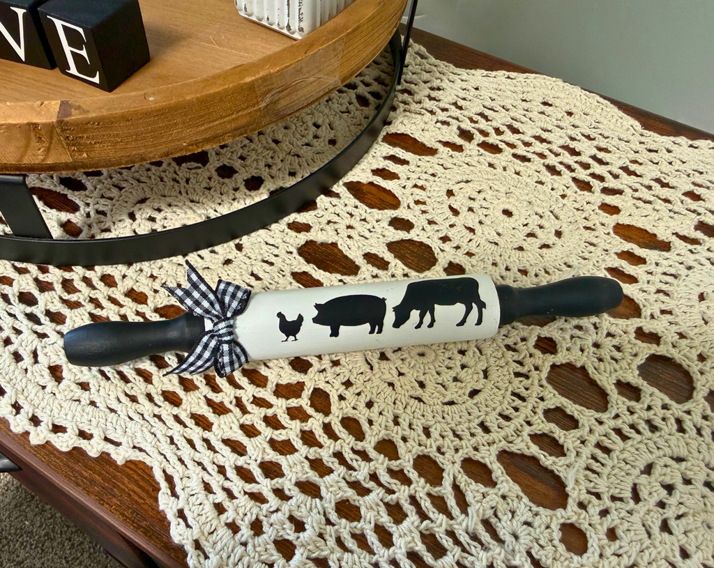 Farm Animals Mini Rolling Pin