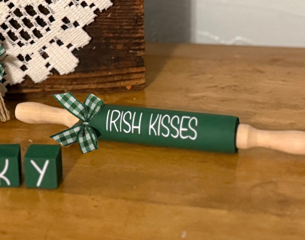 "Irish Kisses" Mini Rolling Pin
