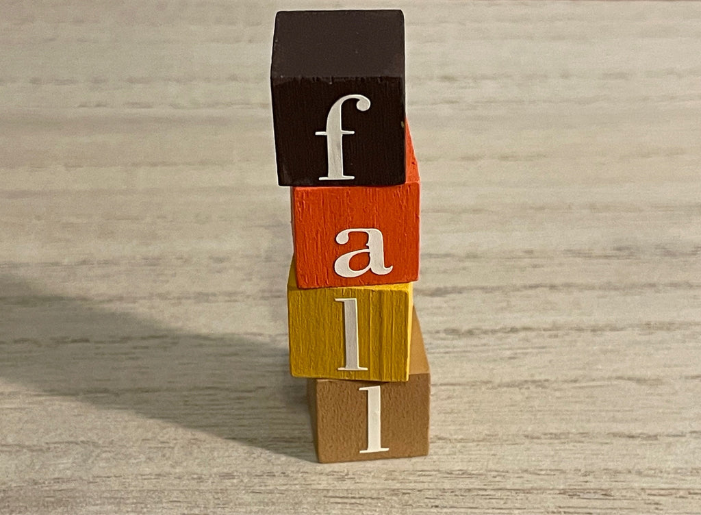 MINIATURE "Fall" Blocks