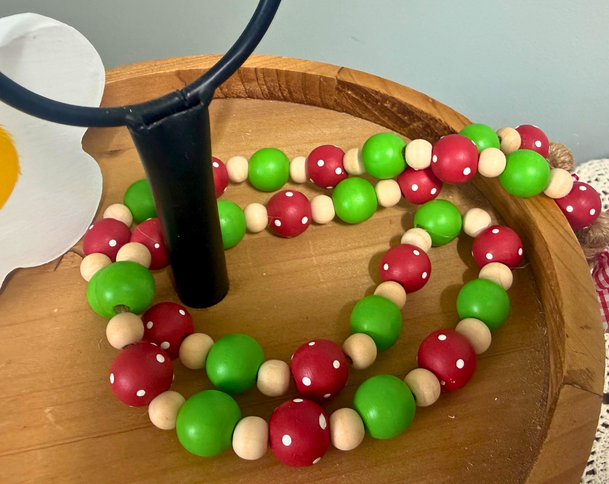 Strawberry Bead Garland