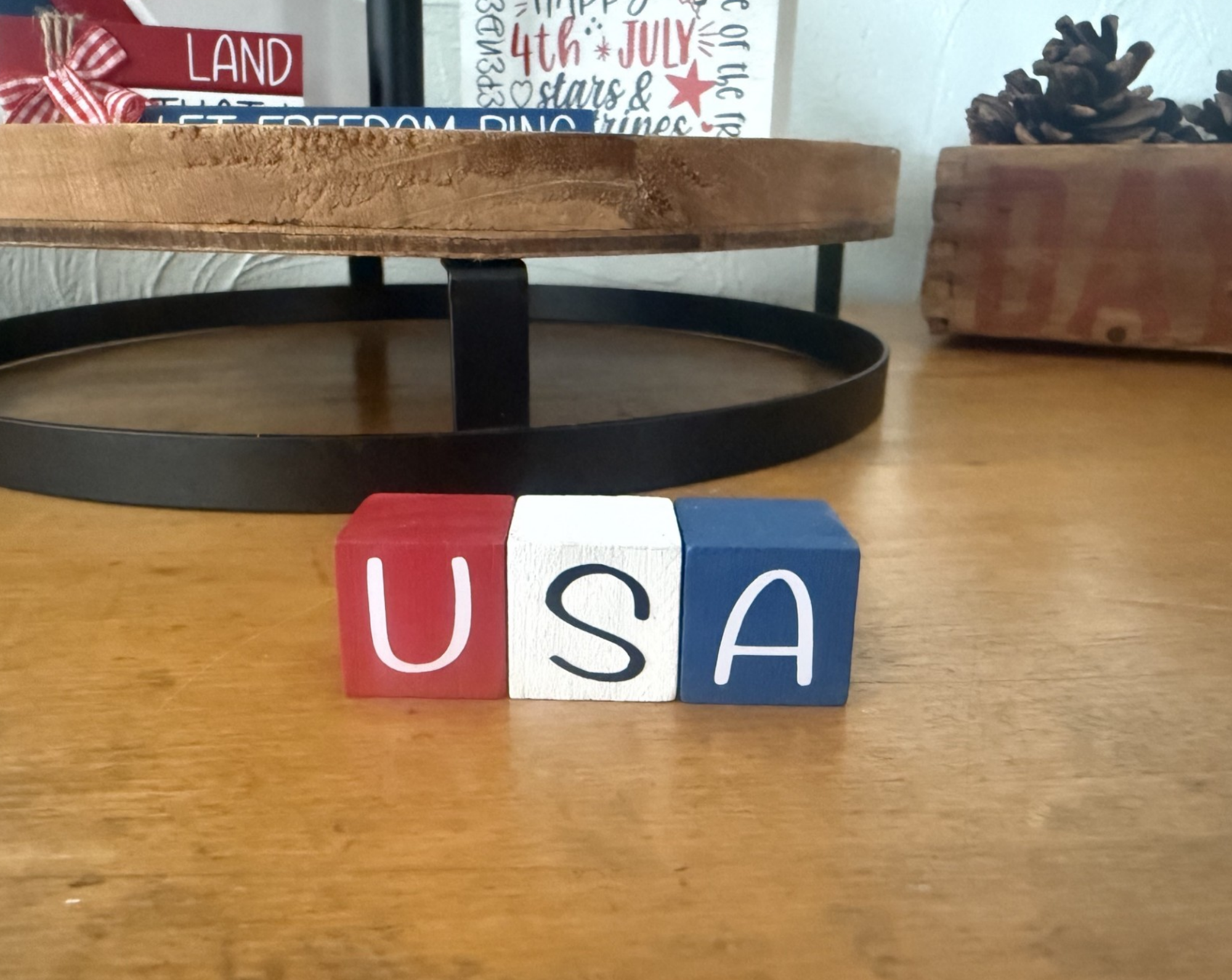 MINIATURE "USA" Blocks