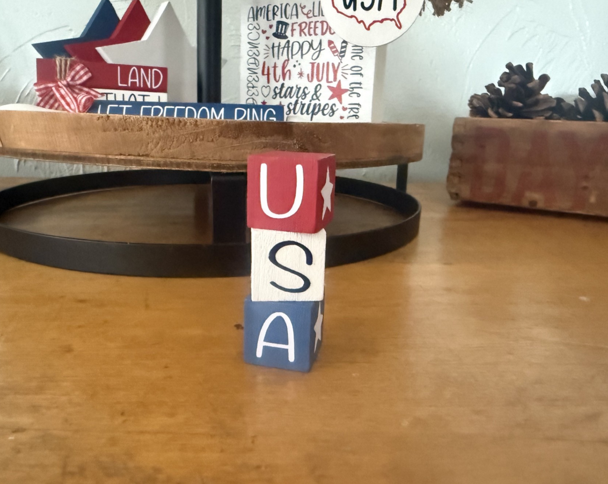 MINIATURE "USA" Blocks