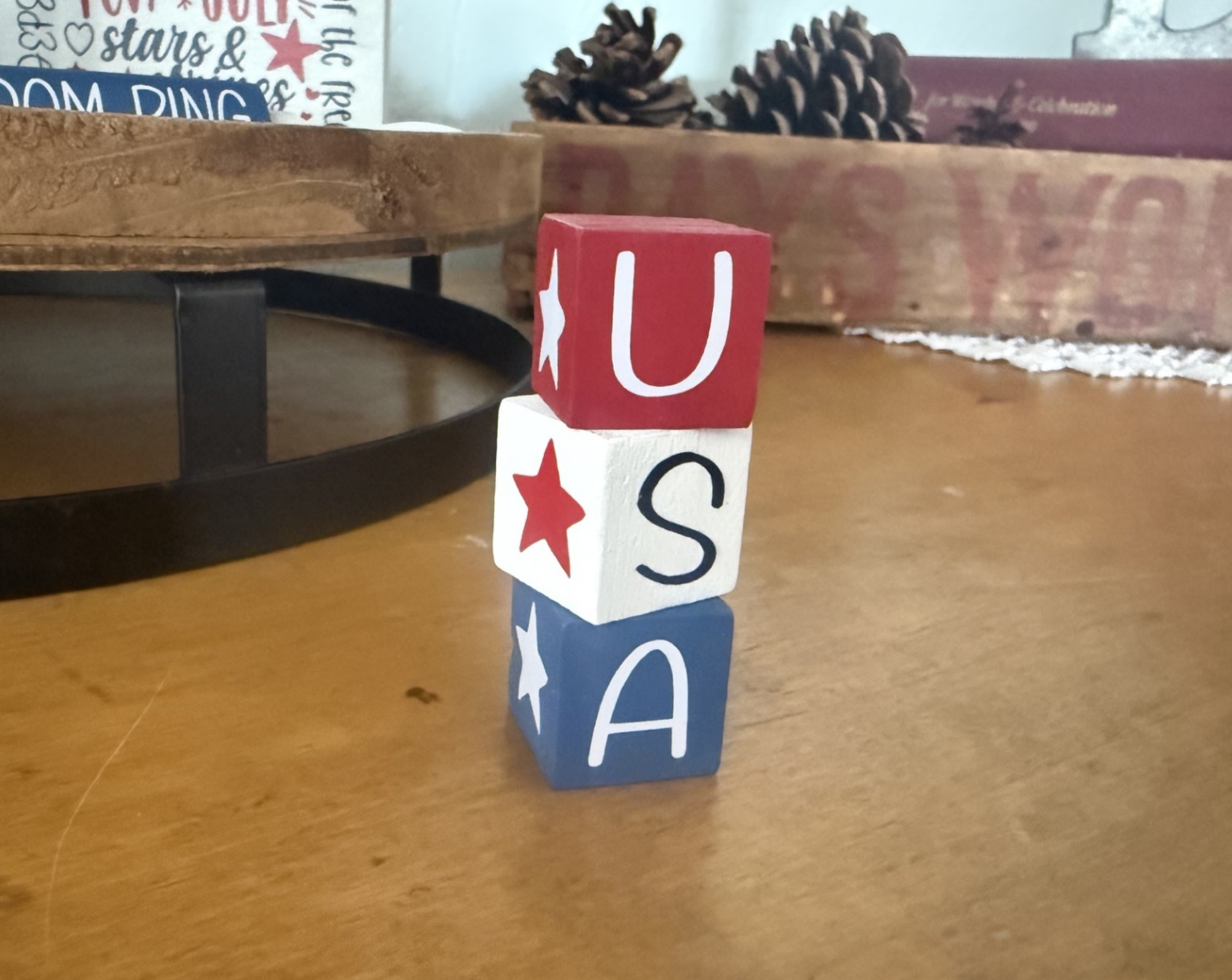 MINIATURE "USA" Blocks