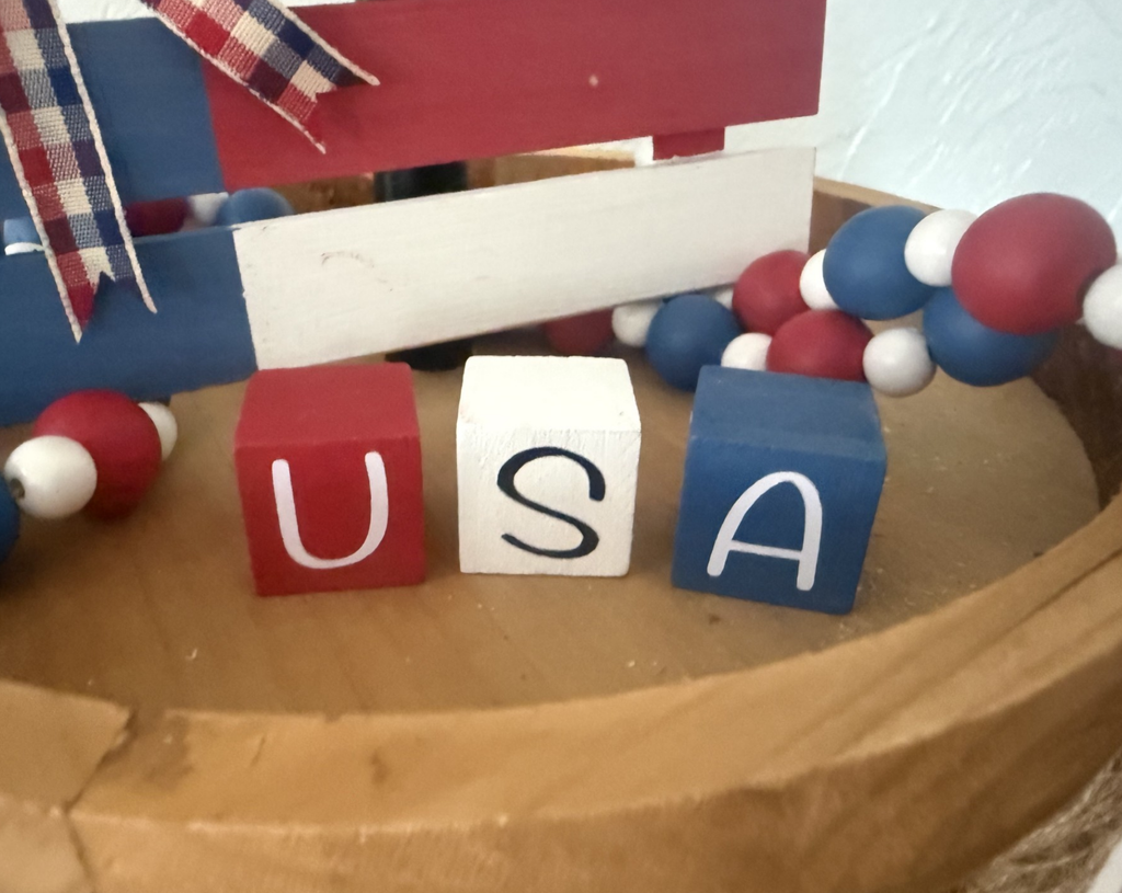 MINIATURE "USA" Blocks